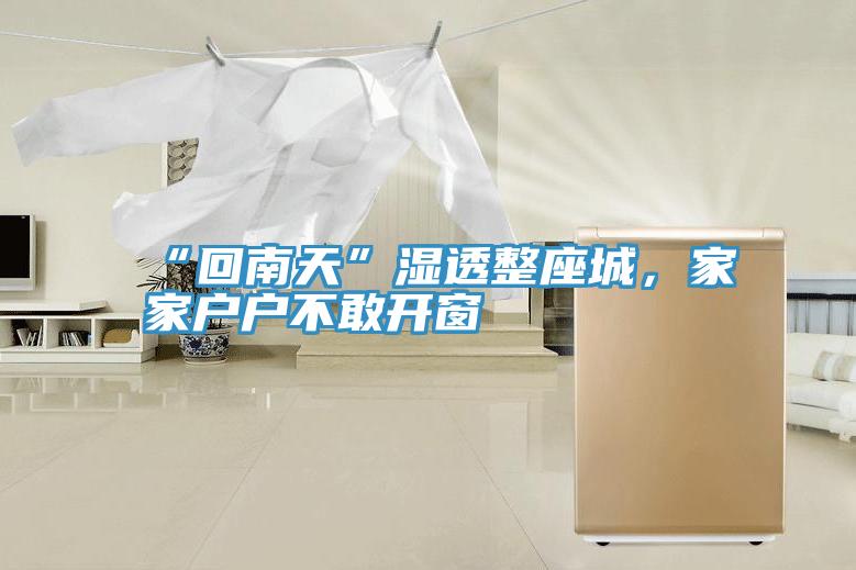 “回南天”濕透整座城，家家戶戶不敢開窗