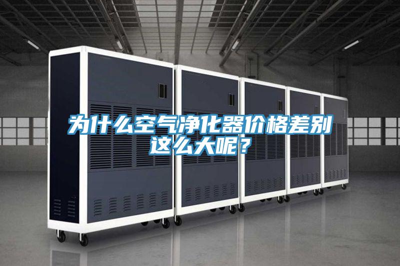 為什么空氣凈化器價(jià)格差別這么大呢？