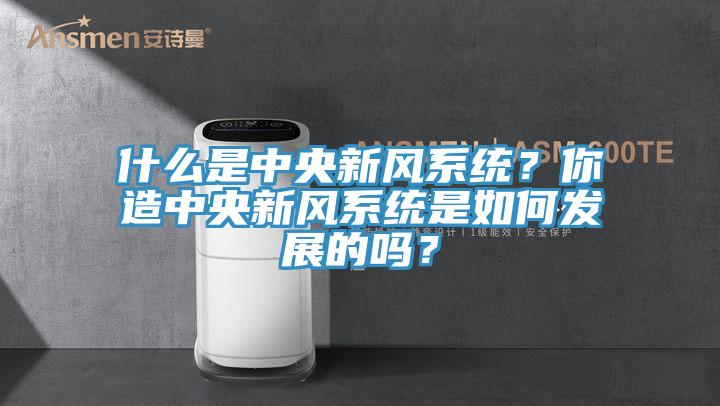 什么是中央新風系統(tǒng)？你造中央新風系統(tǒng)是如何發(fā)展的嗎？