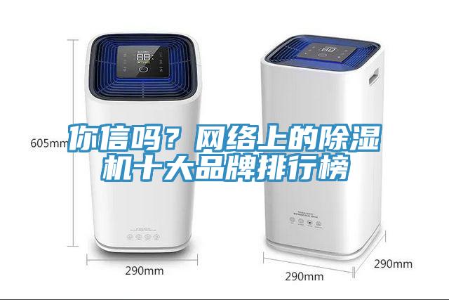 你信嗎？網(wǎng)絡(luò)上的除濕機(jī)十大品牌排行榜