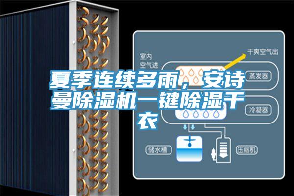 夏季連續(xù)多雨，安詩(shī)曼除濕機(jī)一鍵除濕干衣