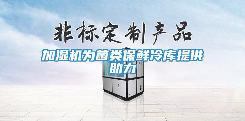 加濕機(jī)為菌類保鮮冷庫提供助力