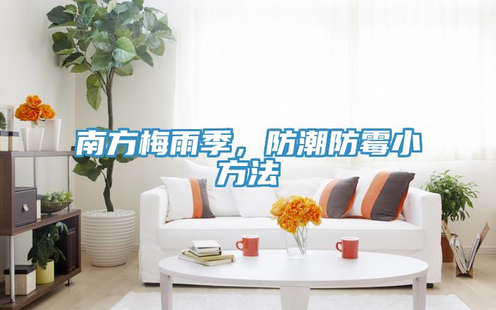 南方梅雨季，防潮防霉小方法