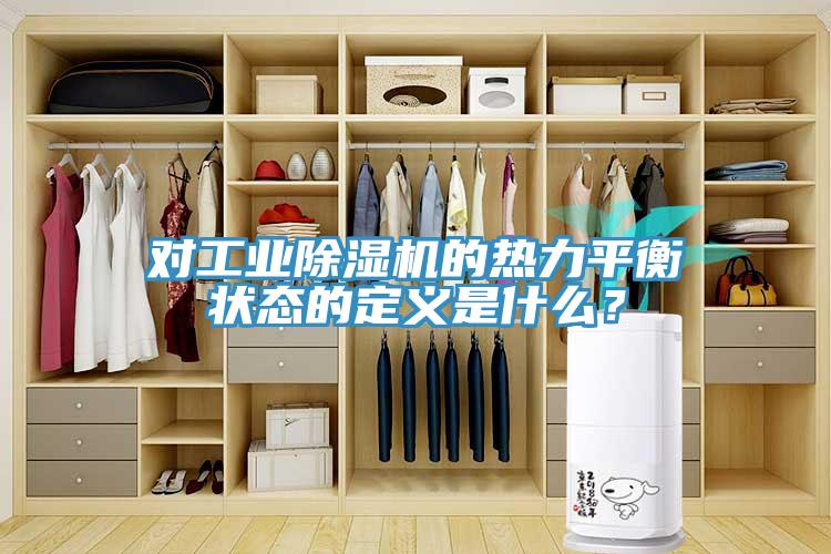 對(duì)工業(yè)除濕機(jī)的熱力平衡狀態(tài)的定義是什么？