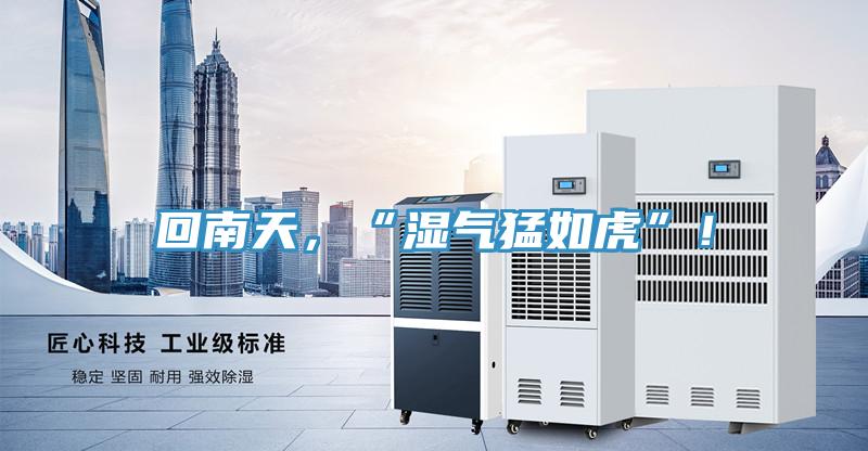 回南天，“濕氣猛如虎”！
