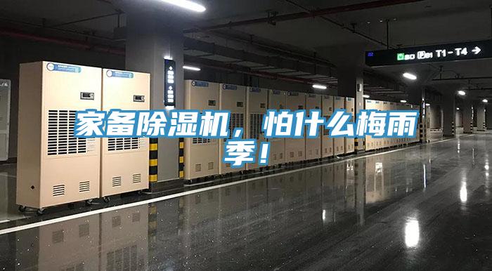 家備除濕機，怕什么梅雨季！