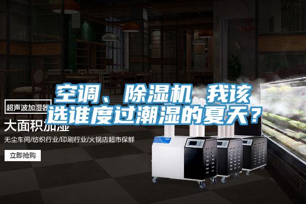空調(diào)、除濕機 我該選誰度過潮濕的夏天？