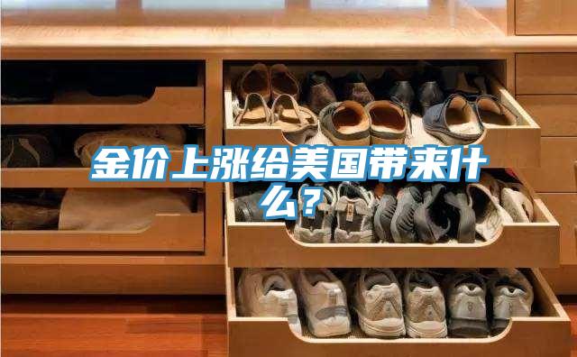 金價上漲給美國帶來什么？