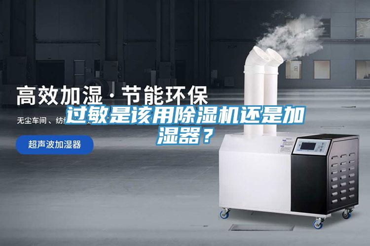 過敏是該用除濕機還是加濕器？