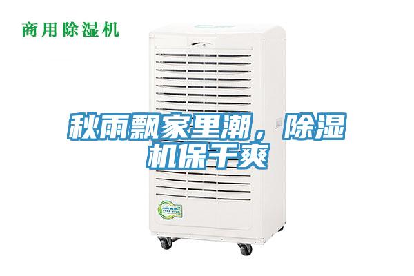 秋雨飄家里潮，除濕機保干爽