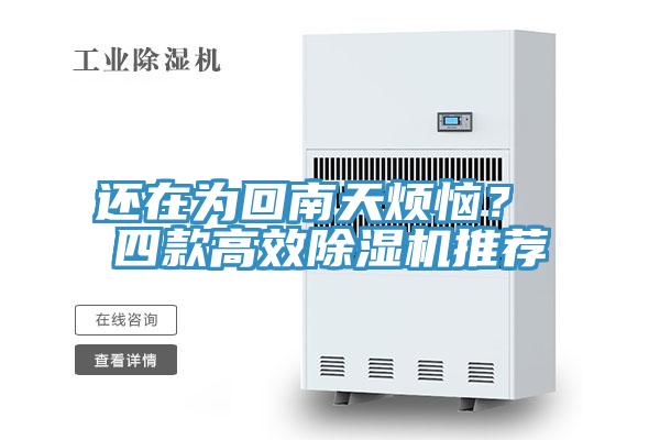 還在為回南天煩惱？ 四款高效除濕機推薦