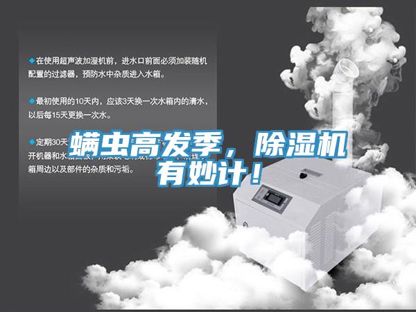螨蟲高發(fā)季，除濕機(jī)有妙計(jì)！