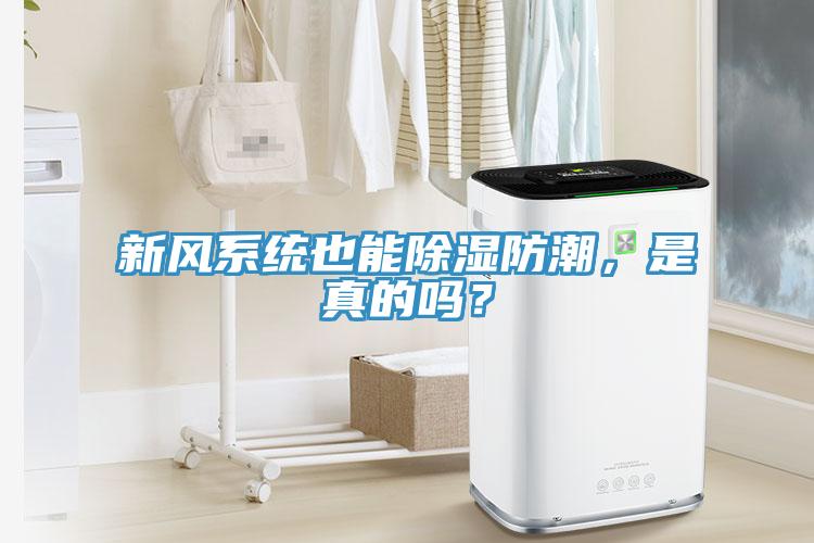 新風(fēng)系統(tǒng)也能除濕防潮，是真的嗎？