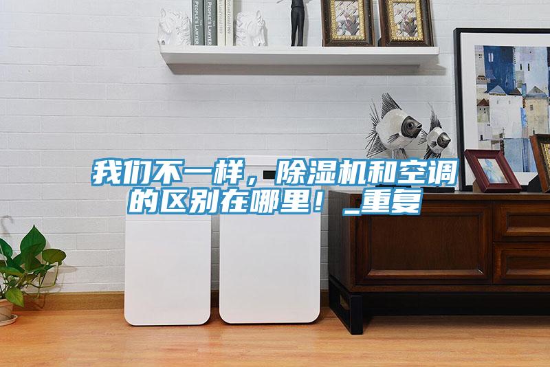 我們不一樣，除濕機(jī)和空調(diào)的區(qū)別在哪里！_重復(fù)