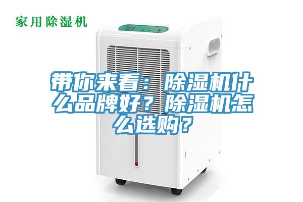 帶你來看：除濕機什么品牌好？除濕機怎么選購？