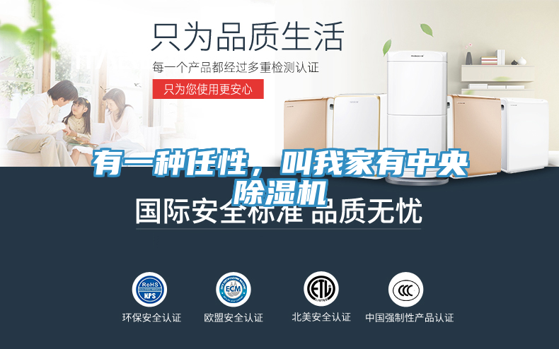 有一種任性，叫我家有中央除濕機
