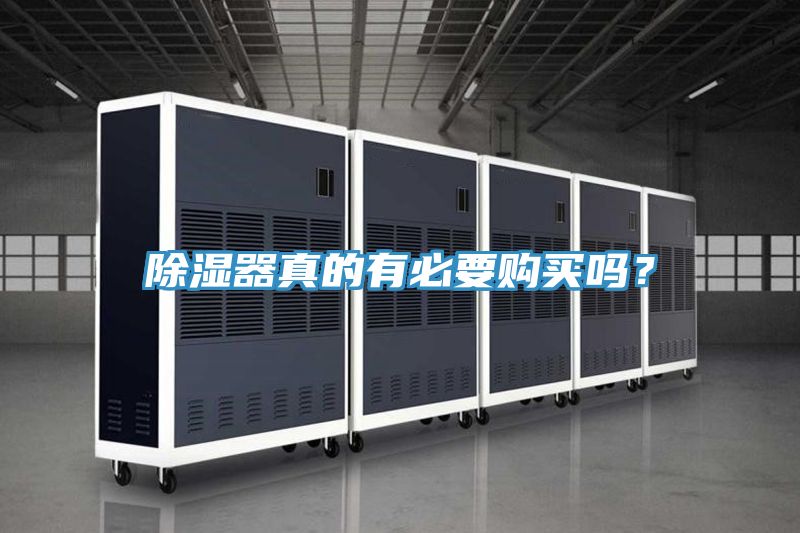 除濕器真的有必要購買嗎？