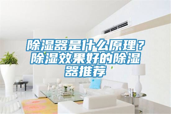 除濕器是什么原理？除濕效果好的除濕器推薦