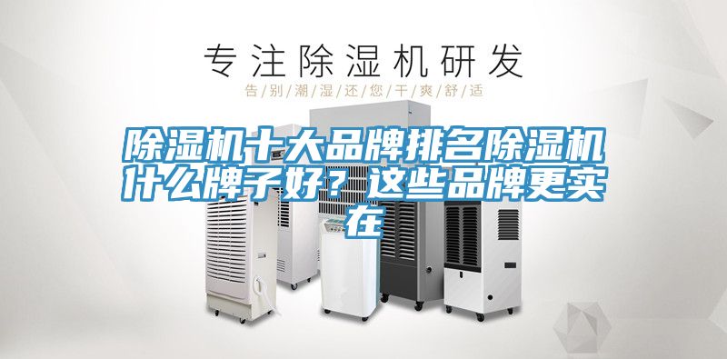 除濕機十大品牌排名除濕機什么牌子好？這些品牌更實在
