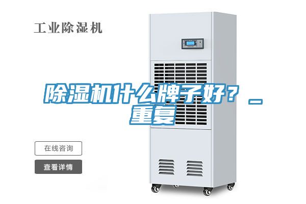 除濕機(jī)什么牌子好？_重復(fù)