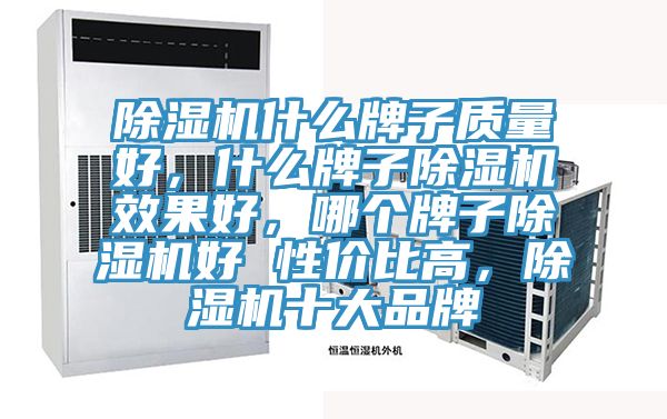 除濕機什么牌子質量好，什么牌子除濕機效果好，哪個牌子除濕機好 性價比高，除濕機十大品牌