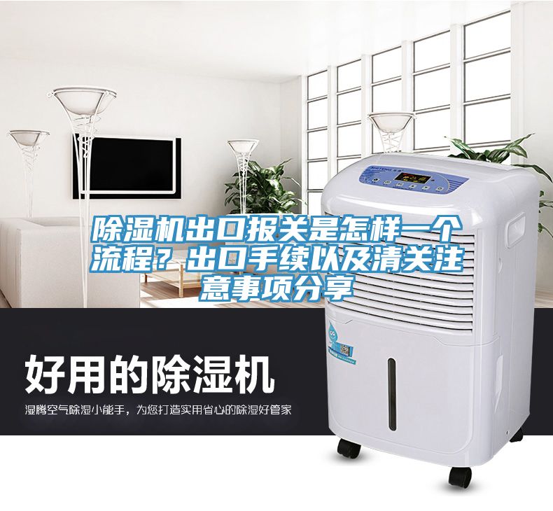 除濕機出口報關(guān)是怎樣一個流程？出口手續(xù)以及清關(guān)注意事項分享