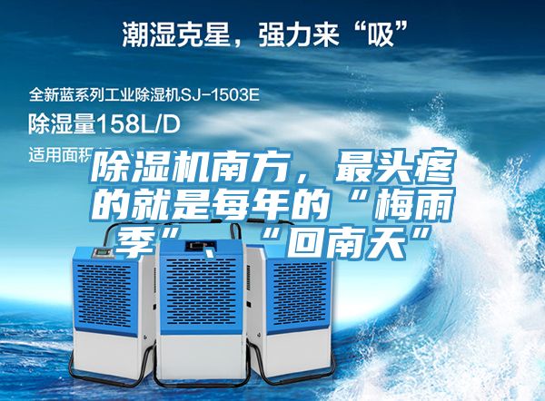 除濕機南方，最頭疼的就是每年的“梅雨季”、“回南天”