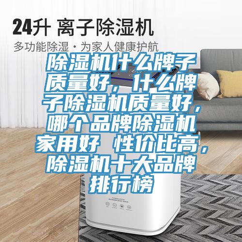 除濕機什么牌子質量好，什么牌子除濕機質量好，哪個品牌除濕機家用好 性價比高，除濕機十大品牌排行榜