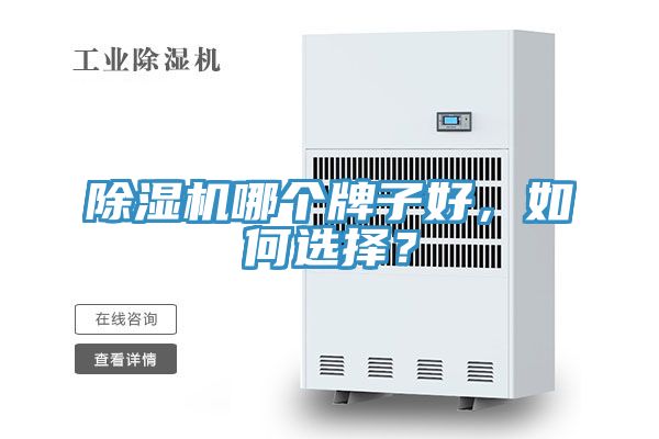 除濕機(jī)哪個(gè)牌子好，如何選擇？