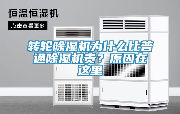轉(zhuǎn)輪除濕機(jī)為什么比普通除濕機(jī)貴？原因在這里